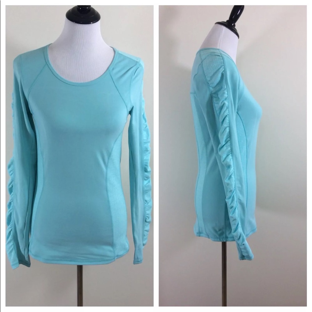Kyodan Active Athleisure Blue Long Sleeve Shirt